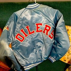Vintage Oilers Jacket